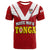 Custom Mate Maa Tonga Rugby T Shirt Tongan Kupesi Red Style LT9 Red - Polynesian Pride