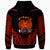 Papua New Giunea Custom Hoodie Unique Bird Feather Texture - Polynesian Pride