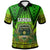 Tonga Polynesian Polo Shirt Saineha High School with Tonga Patterns and Polynesian Culture LT10 Green - Polynesian Pride