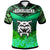 Hawaii Custom Polo Shirt Konawaena High School with Polynesian Patterns LT10 Green - Polynesian Pride