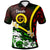 Vanuatu Polo Shirt Vanuatuan Independence Day Annivesary with Plumerian and Polynesian Patterns Polo Shirt LT10 Green - Polynesian Pride