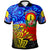 New Caledonia Polo Shirt Custom Land of Speech, Land of Sharing with Polynesian Yellow - Polynesian Pride