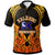 Hawaii Custom Polynesian Polo Shirt Kalaheo High School with Tribal Patterns LT10 Orange - Polynesian Pride