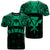 Hawaiian Kanaka T Shirt Demodern Green Unisex Green - Polynesian Pride