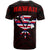 Hawaiian Kanaka T Shirt Heart Tattoo Red - Polynesian Pride