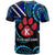 Hawaii Custom T Shirt Keaau High School Cougars with Polynesian Patterns Galaxy LT10 - Polynesian Pride