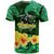 Hawaii Polynesian T Shirt Waimea Elementary School with Polynesian Patterns and Hibicus Flower LT10 - Polynesian Pride