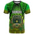 Tonga Polynesian T Shirt Saineha High School with Tonga Patterns and Polynesian Culture LT10 Green - Polynesian Pride