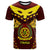 Tonga Custom T Shirt Vavau High Shool Tonga with Polynesian Patterns LT10 Red - Polynesian Pride