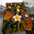 Yap Polynesian Bedding Set - Lauhala Turtle Plumeria Tropical - Polynesian Pride