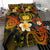 Samoa Polynesian Bedding Set - Lauhala Turtle Plumeria Tropical - Polynesian Pride