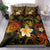 Hawaii Polynesian Bedding Set - Lauhala Turtle Plumeria Tropical Black - Polynesian Pride