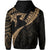 Hawaiian Kanaka Hoodie Mano Kihikihi Gold - Polynesian Pride