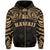 Hawaiian Kanaka Hoodie Demodern Gold - Polynesian Pride