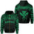 Hawaiian Kanaka Hoodie Demodern Green - Polynesian Pride