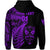 Custom New Zealand Haka Rugby Maori Hoodie Silver Fern Vibes Purple LT8 - Polynesian Pride