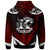 Hawaii Custom Hoodie Kalani High School Red Falcon Polynesian Pattern Apparel LT10 - Polynesian Pride