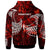 Hawaii Custom Hoodie Henry Perrine Baldwin High School Bears with Polynesian Pattern LT10 Zip Hoodie Red - Polynesian Pride