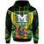 Hawaii Custom Hoodie Molokai High School Polynesian Farmer with Tribal Pattern Hoodie LT10 Green - Polynesian Pride