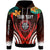 Hawaii Custom Hoodie Lahainaluna High School Polynesian with Hawaii Pattern LT10 Red - Polynesian Pride