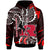 Hawaii Custom Polynesian Hoodie President Theodore Roosevelt High School Tribal Patterns LT10 Red - Polynesian Pride