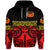 Custom Marquesas Islands Hoodie Marquesan Tattoo Special Style Red LT8 - Polynesian Pride