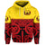 Custom Marquesas Islands Hoodie Marquesan Tattoo Special Style Gradient Red LT8 - Polynesian Pride