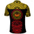 Marquesas Islands Polo Shirt Marquesan Tattoo Simplified Version Yellow LT8 - Polynesian Pride