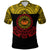 Marquesas Islands Polo Shirt Marquesan Tattoo Simplified Version Yellow LT8 - Polynesian Pride