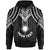 Marshall Islands Custom Hoodie Polynesian Armor Style Black Unisex Black - Polynesian Pride