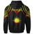 Marshall Islands Zip up Hoodie Polynesian Armor Style Reagge - Polynesian Pride