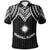 Marshall Islands Polo Shirt Polynesian Armor Style Black Unisex Black - Polynesian Pride