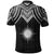 Marshall Islands Polo Shirt Polynesian Armor Style Black - Polynesian Pride