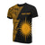 Marshall Islands Custom T Shirt Polynesian Pattern Gold Style Unisex Gold - Polynesian Pride