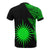 Marshall Islands Custom T Shirt Polynesian Pattern Green Style - Polynesian Pride