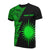 Marshall Islands Custom T Shirt Polynesian Pattern Green Style Unisex Green - Polynesian Pride