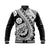 Polynesian Masi Kesa Black Style Baseball Jacket LT9 Unisex Black - Polynesian Pride