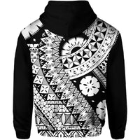 Polynesian Masi Kesa Black Style Hoodie LT9 - Polynesian Pride