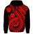 Polynesian Masi Kesa Red Style Hoodie LT9 Hoodie Red - Polynesian Pride