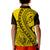 Polynesian Masi Kesa No2 Gold Style Polo Shirt LT9 - Polynesian Pride