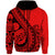 Polynesian Masi Kesa No2 Red Style Hoodie LT9 - Polynesian Pride