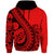 Polynesian Masi Kesa No2 Red Style Hoodie LT9 Red - Polynesian Pride