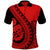 Polynesian Masi Kesa No2 Red Style Polo Shirt LT9 Red - Polynesian Pride