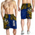 Niue Uga Men Shorts Tribal Patterns Blue Style LT6 - Polynesian Pride