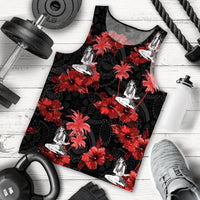 Men Tank Top - Hawaii Summer Hula Girl No.2 LT6 5XL - Polynesian Pride