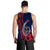 Guam Fish Hook Men Tank Top Flag Color Style LT6 - Polynesian Pride