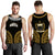 Samoa Ula Nifo Tribal Men Tank Top Gold Style LT6 - Polynesian Pride