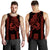 Kakau Hawaiian Polynesian Men Tank Top Red LT6 - Polynesian Pride