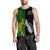 (Custom Personalised) Aotearoa Rugby All Black Combine Australia Wallabies Men Tank Top Aboriginal Kangaroo And Maori Fern LT9 Black - Polynesian Pride