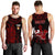 Tonga Personalised Men Tank Top Emancipation Day Lion Style - Black LT7 Black - Polynesian Pride